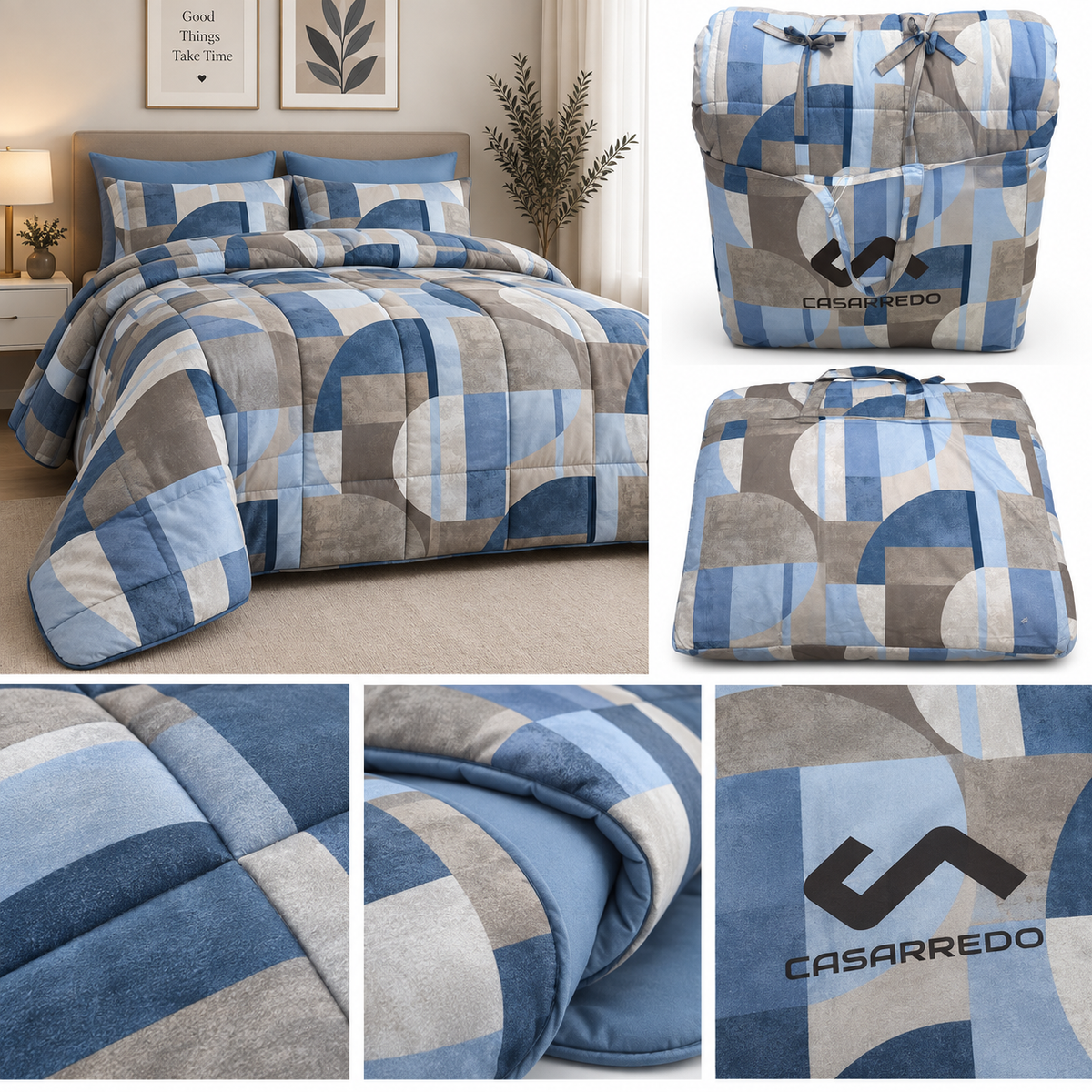 Trapunta Matrimoniale Casarredo – Fantasia Stampa Digitale