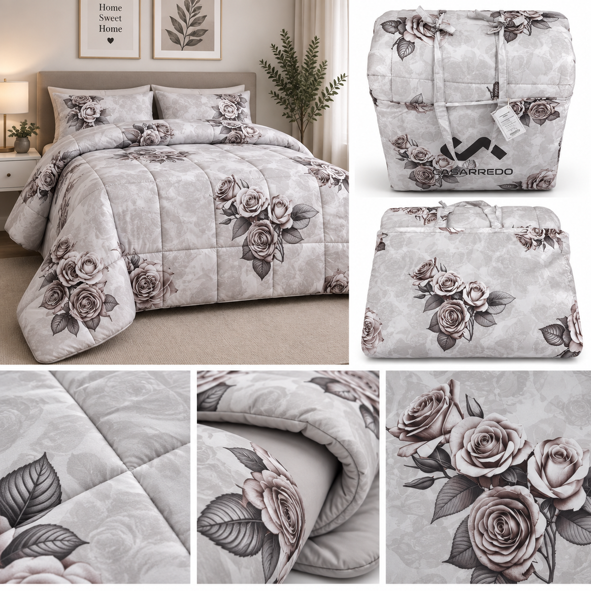 Trapunta Matrimoniale Casarredo – Fantasia Stampa Digitale
