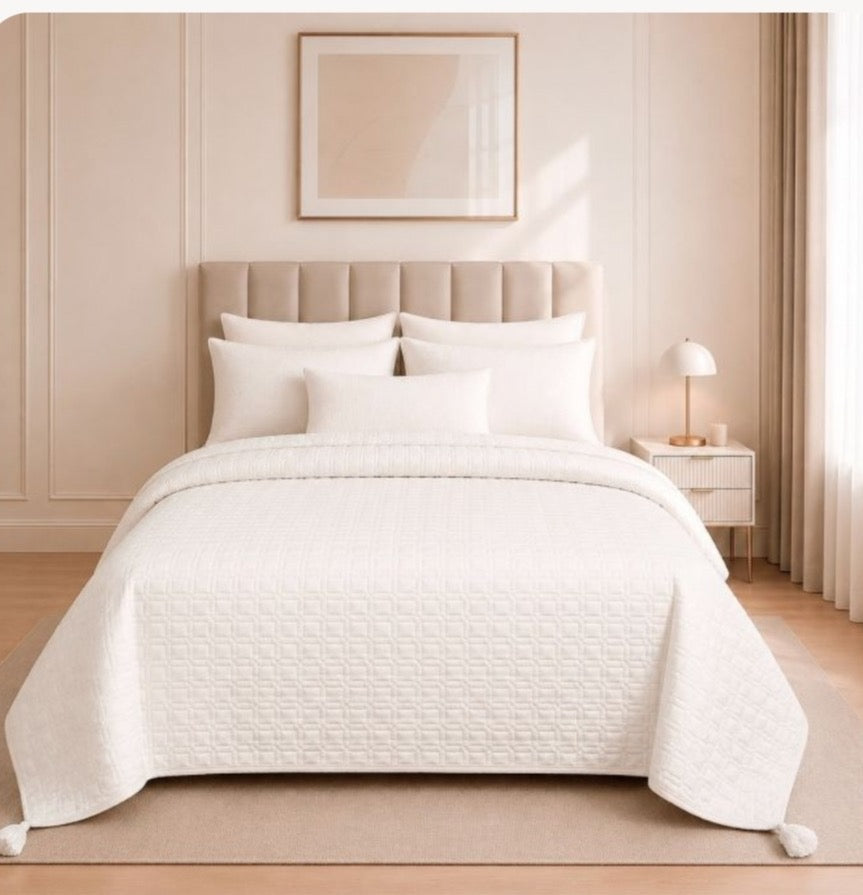 Trapuntino Matrimoniale 260x260 – con Nappe